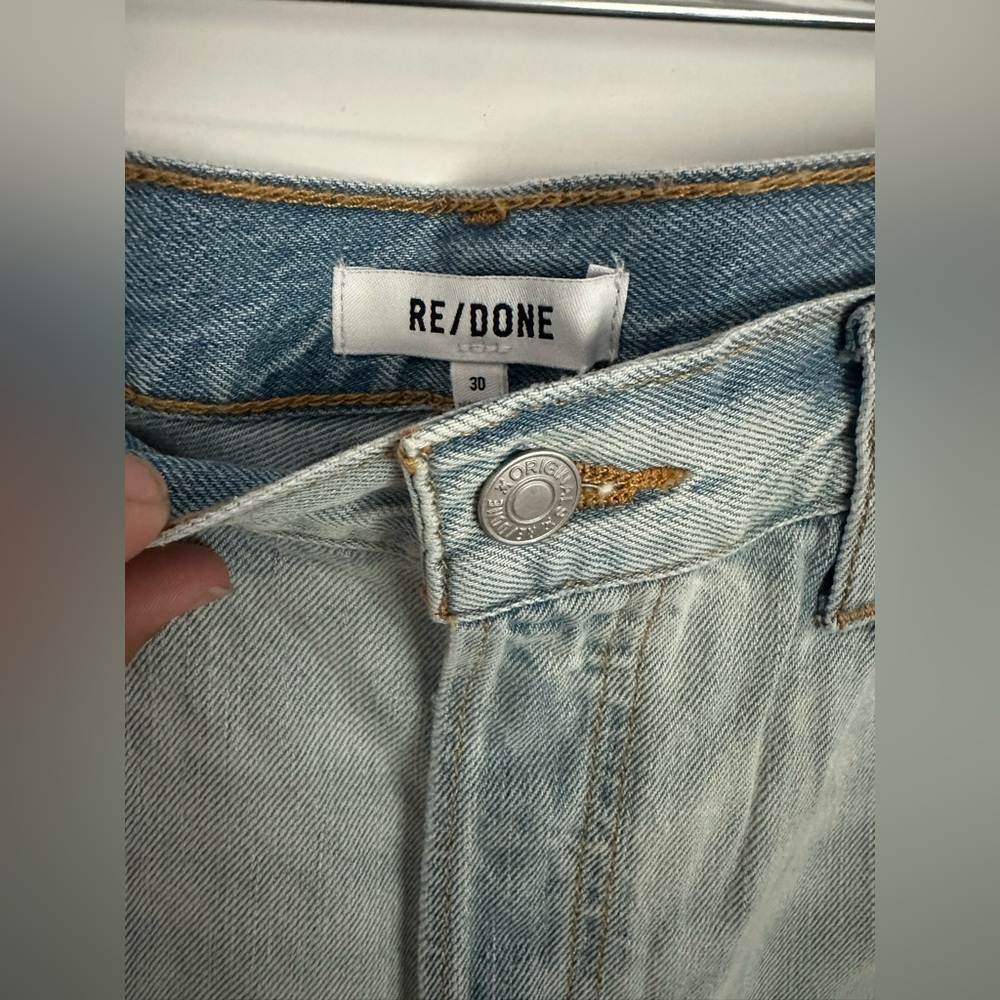 RE/DONE 90s High-Rise Loose Jeans • Ranch Water • NWT Size 30 - Picture 6 of 8